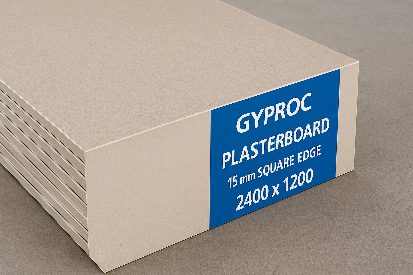 Gyproc Plasterboard 15 mm Square Edge 2400×1200