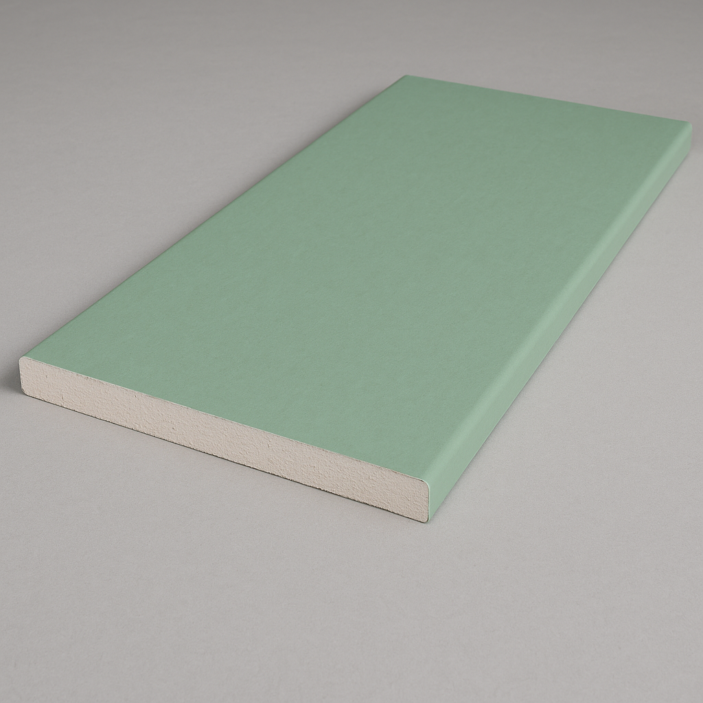 15mm Moisture-Resistant Plasterboard – Tapered Edge (2400mm x 1200mm)