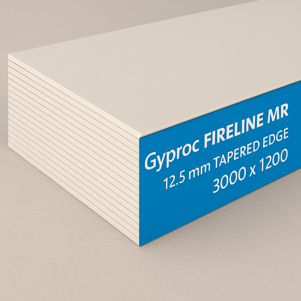 Gyproc FireLine MR 12.5 mm Tapered Edge 3000x1200