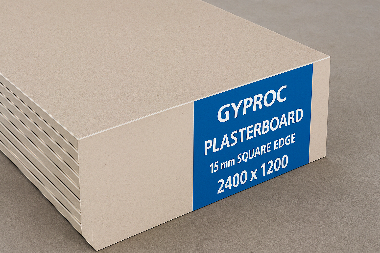 Gyproc Plasterboard 15 mm Square Edge 2400×1200