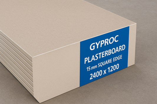 Gyproc Plasterboard 15 mm Square Edge 2400×1200