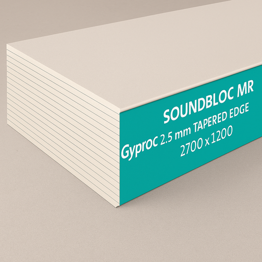 Gyproc SoundBloc MR 12.5 mm Tapered Edge 2700x1200