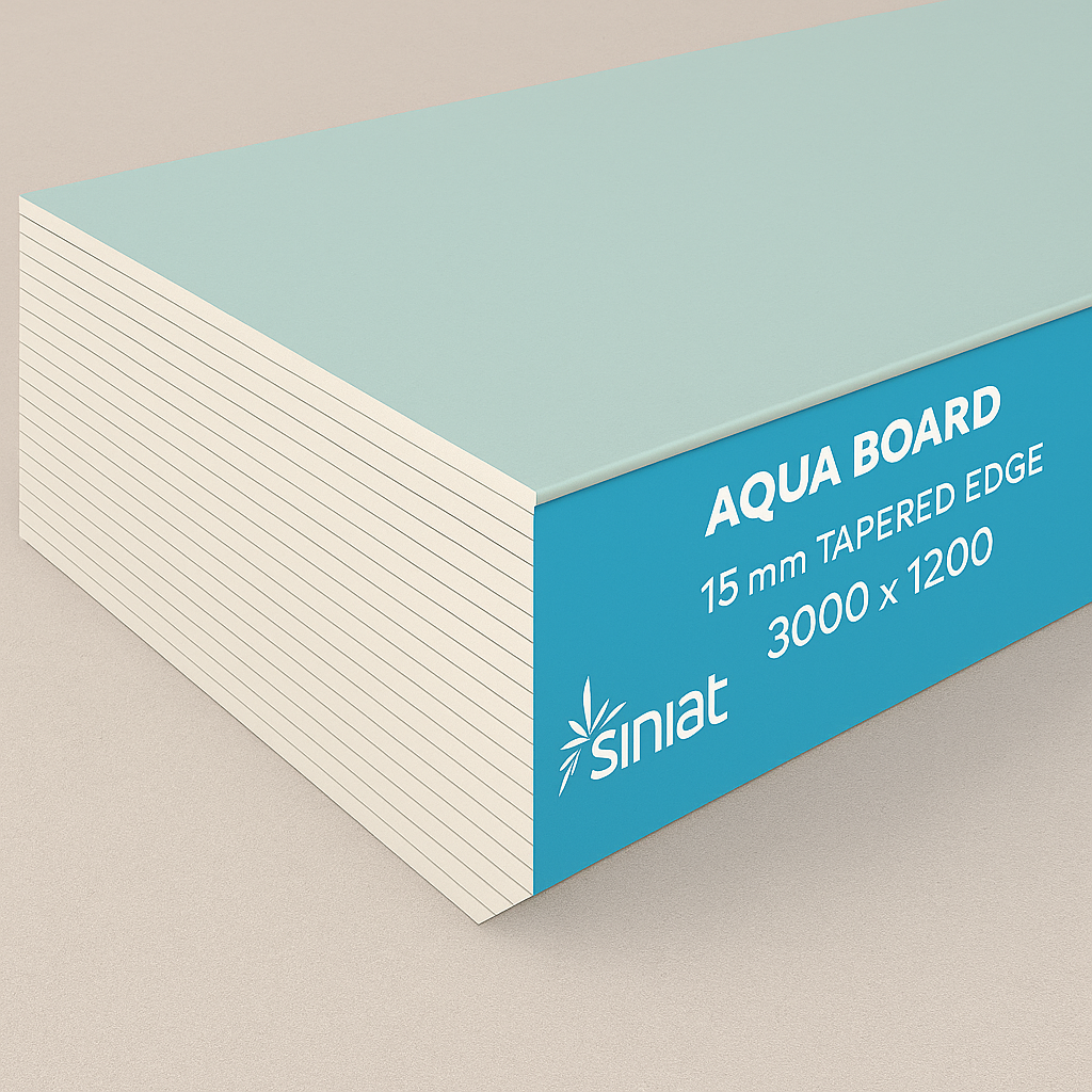 Siniat Aqua Board 15 mm Tapered Edge 3000x1200