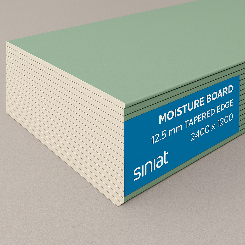 Siniat Moisture Board 12.5 mm Tapered Edge 2400x1200