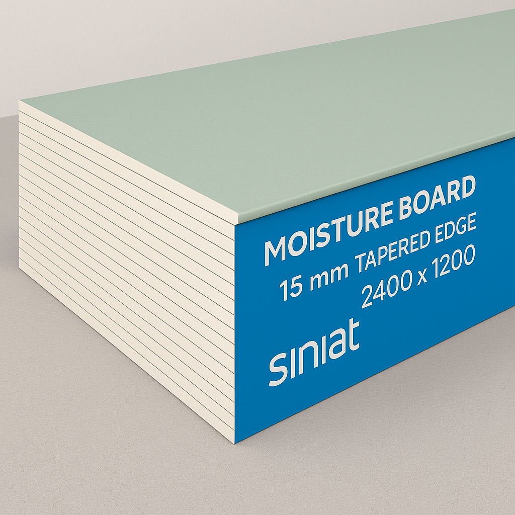 Siniat Moisture Board 15 mm Tapered Edge 2400x1200